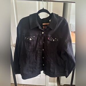 Black Levi Jean Jacket